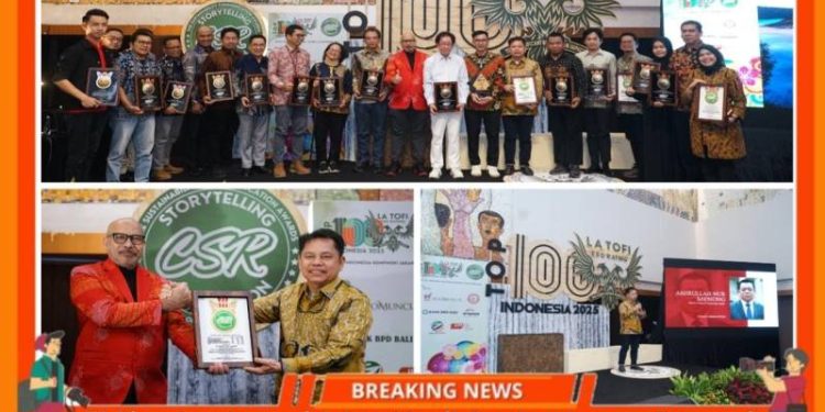 PT. Riota Jaya Lenstari Sukses Meraih Dua Penghargaan Bergengsi Dalam Ajang Top 100 Indonesia 2025 La Tofi ESG Rating
