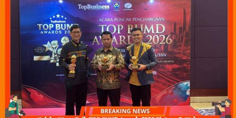 Kolaka Utara Raih TOP BUMD Awards 2026 Bintang 3, Wabup Jumarding: Momentum Perkuat Inovasi Daerah