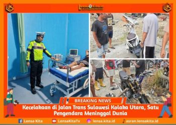 ‎Kecelakaan di Jalan Trans Sulawesi Kolaka Utara, Satu Pengendara Meninggal Dunia