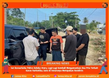 Sat Resnarkoba Polres Kolaka Utara, Lagi-Lagi Kembali Mengamankan Dua Pria Terkait Kasus Narkotika, Satu di Antaranya Merupakan Residivis